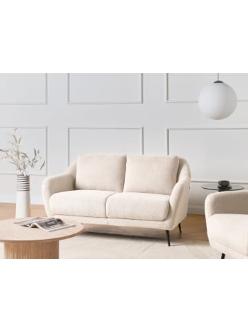Beliani 2-Sitzer Sofa EIBY in Beige - (W) 130 x (H) 80 x (L) 90 cm
