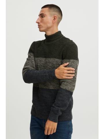BLEND Rollkragenpullover Pullover 20714627  Schlichter Rollkragenpullover in oliv