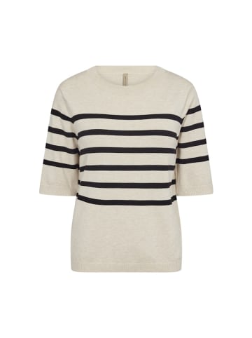 soyaconcept Langarm-Pullover in beige