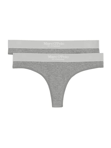 Marc O'Polo String Iconic Rib in Grau