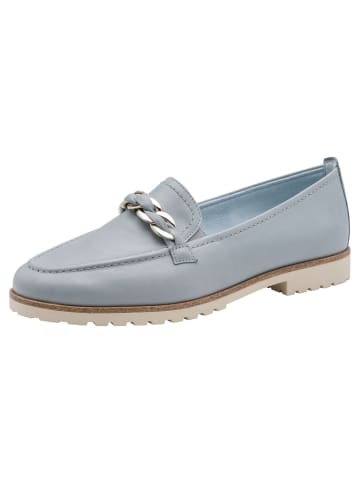 Tamaris Slipper in LIGHT BLUE LEA
