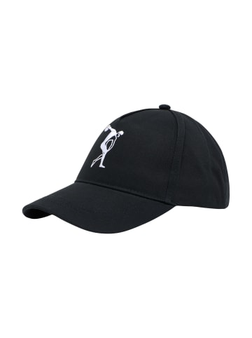 Carlo Colucci Baseball Cap Donadello in Schwarz