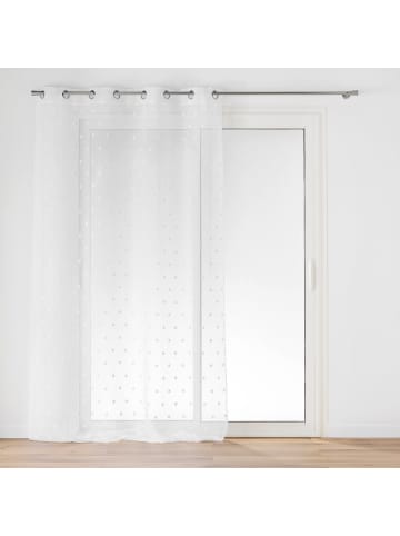 Douceur d’Intérieur Fenstergardine in weiß