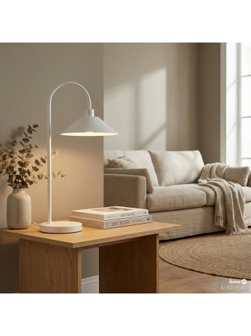 home24 Tischleuchte CORUS in Beige