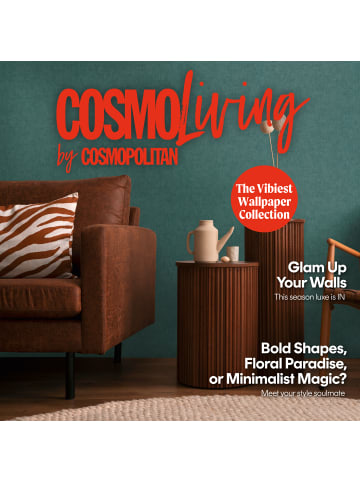 A.S. Création Tapete Soft Linen in Tannengrün 