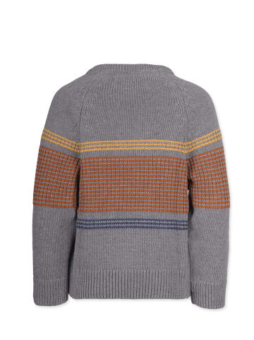 Band of Rascals Strick " 70th Stripes " in grau