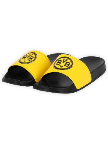 BVB BVB Iconic Lifestyle Badeschlappen in schwarzgelb