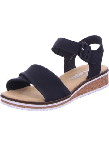 rieker Keilsandaletten in schwarz