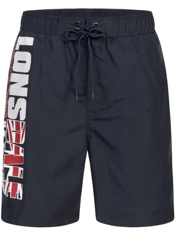 Lonsdale Short "Carnkie" in Blau