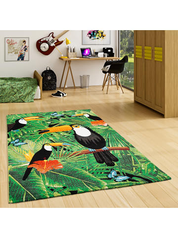 Pergamon Teppich Faro Tropical Tukan in bunt
