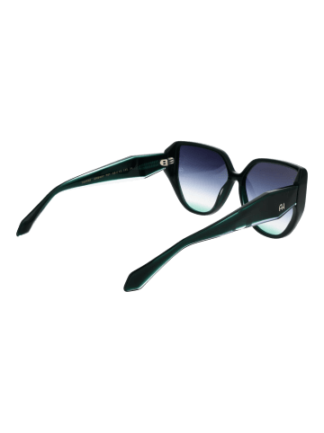 Ana Hickmann Frauen Sonnenbrille Schmetterling Grün