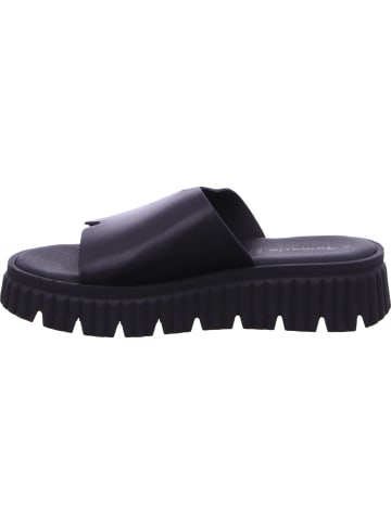 Tamaris Pantolette in schwarz