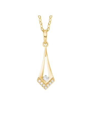 Amor Kette mit Anhänger Gold 585/14 ct in Gold