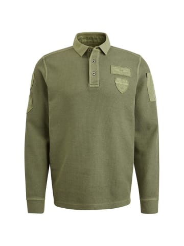 PME Legend Langarmshirt in Deep Lichen Green