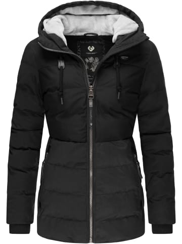 ragwear Winterjacke Quantic in Black