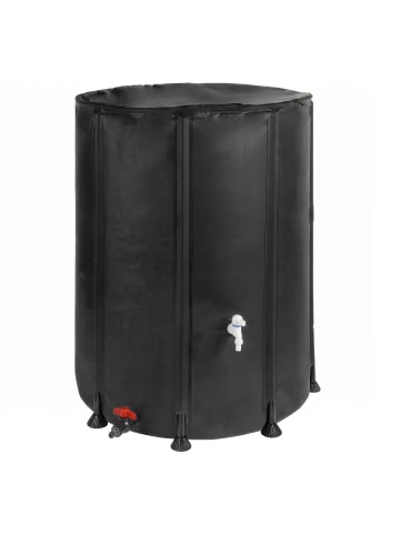 relaxdays Regentonne in Schwarz – 250 l