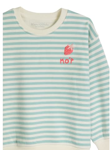 Marc O'Polo KIDS-GIRLS Sweatshirt in SUMMER SKY STRIPE