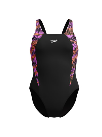 Speedo Hyperboom Badanzug in schwarz