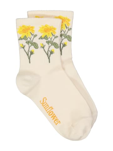 Ulla Popken Socken in zartes champagner