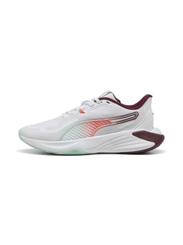 Puma Schnürschuh PWR Hybrid TR in puma white-ruby shimmer-mint melt-glowing red