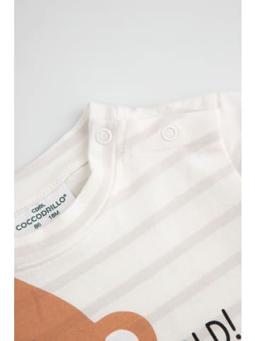 Coccodrillo Langarmshirt in ecru