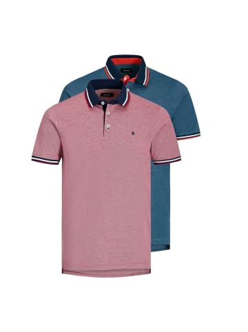Jack and Jones JJE Paulos Polo SS 2Pk  in Mehrfarbig
