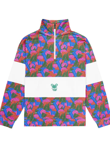 PICTURE W FIR RUGBY 1/4 ZIP SWEATER