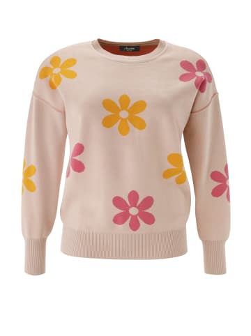 Aniston PLUS Strickpullover in rose-pink-orange