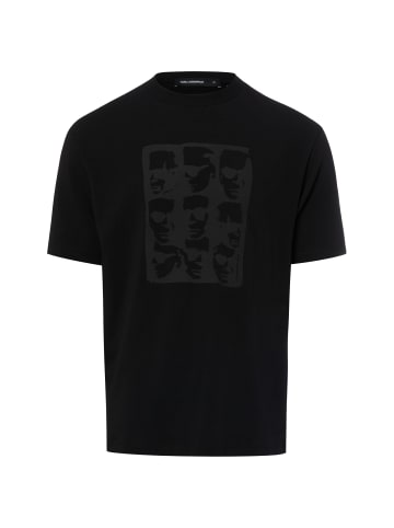 Karl Lagerfeld T-Shirt in schwarz anthrazit