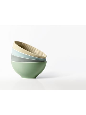 Seltmann Weiden 6er Set Müslischalen Beat Color Glaze ø 15,7 cm in Perlgrau