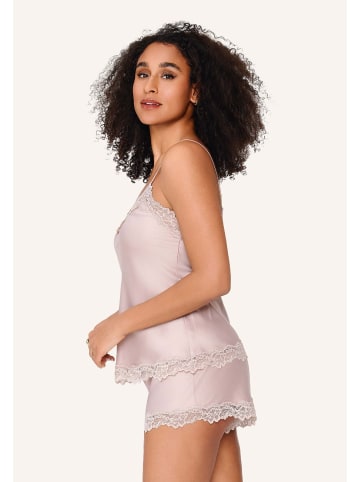 Linga Dore satin top & short DAILY in Shadow grey