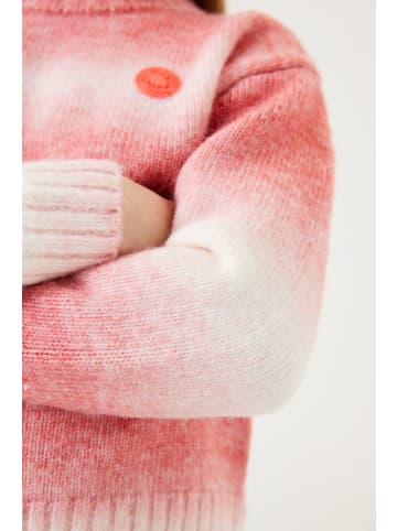 Garcia Strickpullover mit Farbverlauf in dark blush