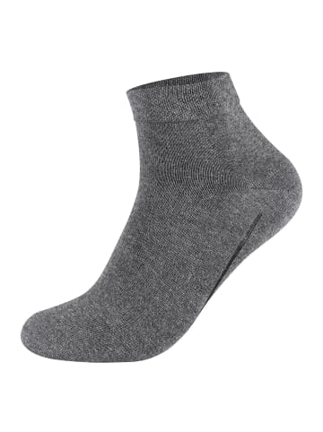 camano Kurzsocken bamboo 4er Pack dark grey mix