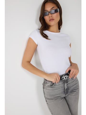 NO MATTER WHAT Shirt in Weiß