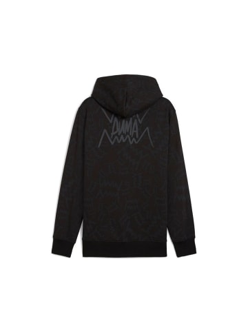 Puma Hoodie "teamJAWS Post Game Hoodie" in Schwarz