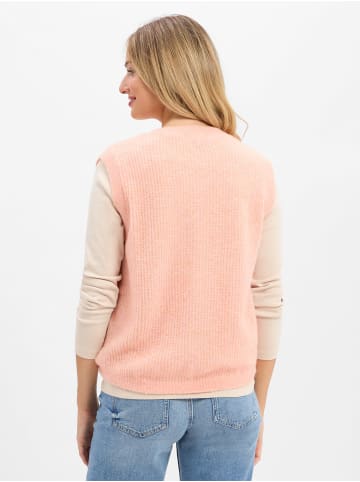 Marie Lund Weste in aprikot rosa - 0006