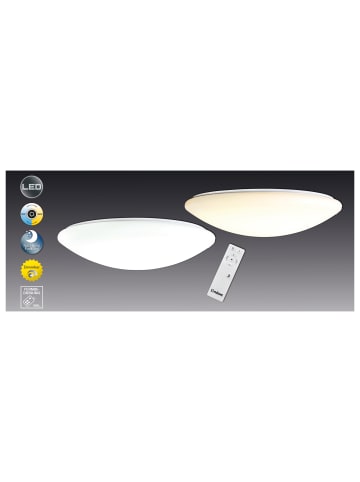 näve LED Deckenleuchte "DARWIN" in weiß - (L)100 cm x (B)100 cm x (H)23 cm - EEK G