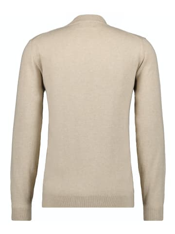 Ragman Strickpullover mit Stehkragen in Beige