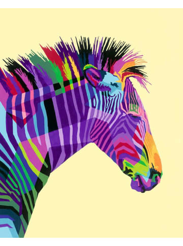 Ravensburger Malprodukte CreArt Adults Trend - Funky Zebra CreArt Adults Trend Ab 12 Jahre in bunt