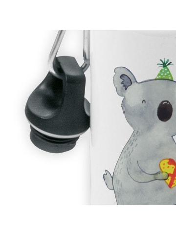 Mr. & Mrs. Panda Kindertrinkflasche Koala Geschenk ohne Spruch in Weiß