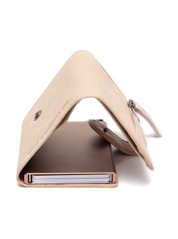 The Chesterfield Brand Nivala Geldbörse RFID Schutz Leder 7.5 cm in beige