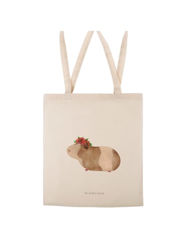 Mr. & Mrs. Panda Schultertasche Meerschweinchen Weisheit ohne Sp... in Creme