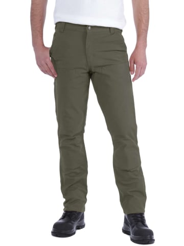 CARHARTT  Arbeitshose "Stretch Duck DF 103340" in Grün