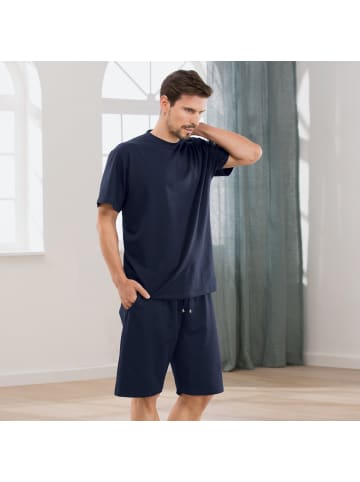 Erwin Müller Single-Jersey Herren T-Shirt in marine