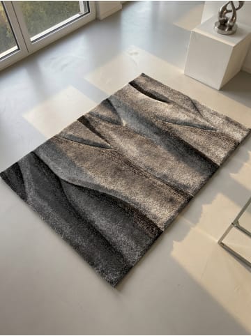 KADIMA DESIGN Teppich Kurzflor Waschbar Ombre SOLDA Strapazierfähig OEKO-TEX