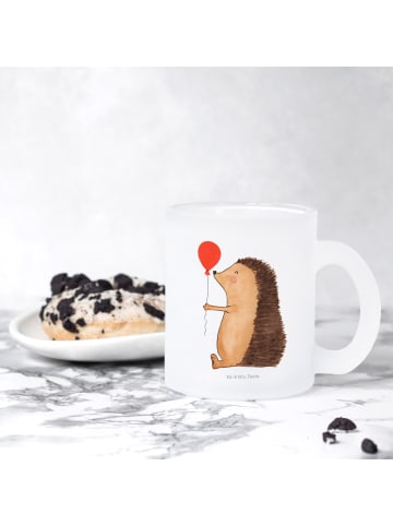 Mr. & Mrs. Panda Teetasse Igel Luftballon ohne Spruch in Transparent