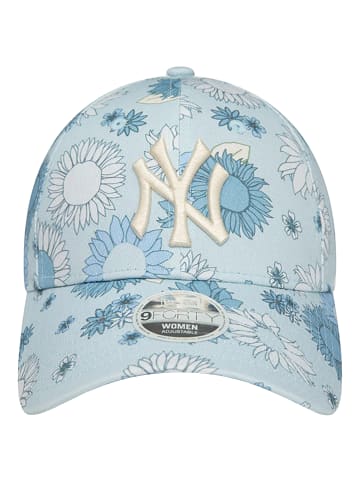 NEW ERA New Era 9FORTY New York Yankees Floral All Over Print Cap in Blau