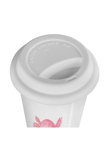 Mr. & Mrs. Panda To Go Becher Axolotl Niedlich ohne Spruch in Weiß