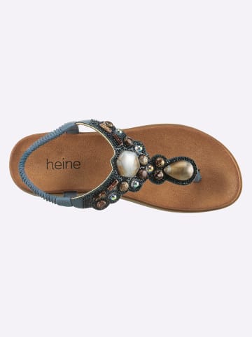 Heine Sandale in blau