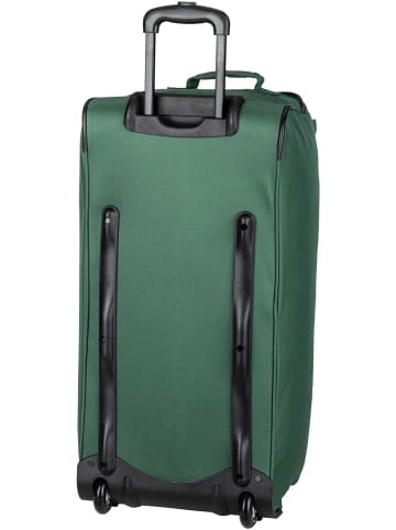 travelite Reisetasche Basics Trolley Reisetasche in Dunkelgrün